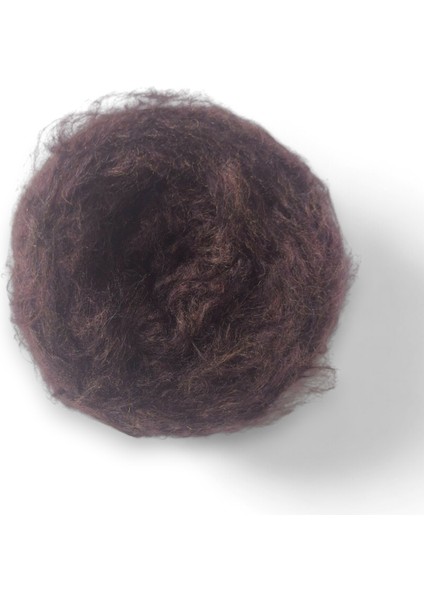 Mürdüm Rengi, Bol Tüylü, Kalın, Moher Yün Örgü Ipi (200 Gr.) fiyatları