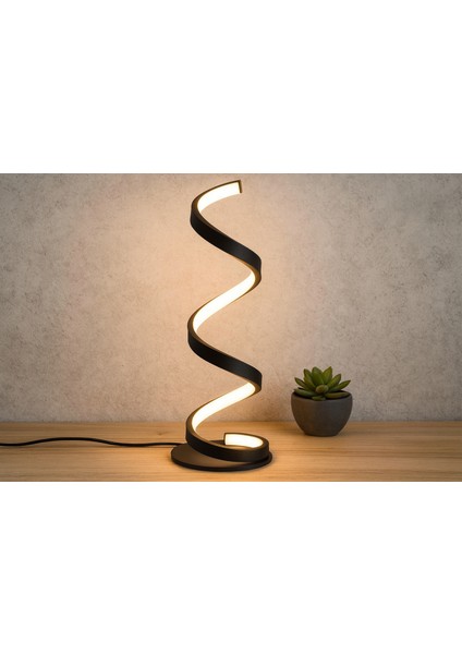 Modern Spiral LED Gece Lambası – Şık ve Dekoratif Tasarım fırsatları