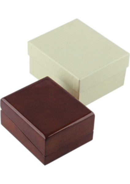 Ahşap Kolye Kutusu -Ceviz modelleri