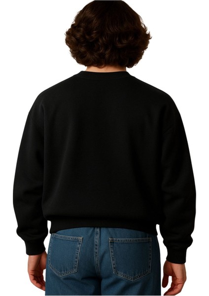 Erkek Büyük Beden 122 KILO-158 Kilo Arası Için Uygun Geniş Kalıp Bisiklet Yaka Pamuklu Selanik Kazak fırsatları