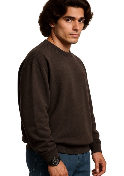 Erkek Büyük Beden 122 KILO-158 Kilo Arası Için Uygun Geniş Kalıp Bisiklet Yaka Pamuklu Selanik Kazak fiyatları