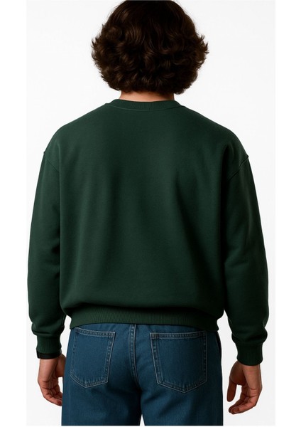 Erkek Büyük Beden 122 KILO-158 Kilo Arası Için Uygun Geniş Kalıp Bisiklet Yaka Pamuklu Selanik Kazak fırsatları