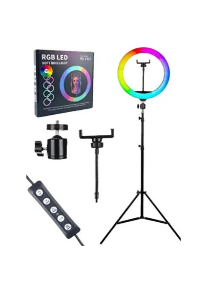 Tripod LED Işıklı Tripod 10 Inç Halka Makyaj Işığı Ayaklı Tripot modelleri