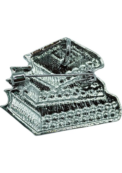 Kitap Aşkı Broşu – Renkli Taşlı Kitap Figürlü Zarif Takı fırsatları