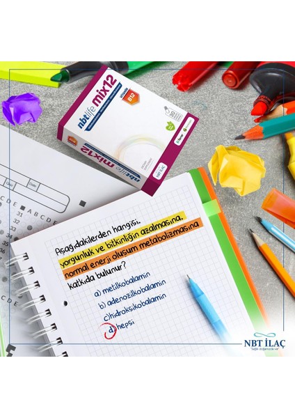 Asfstore Nbt Life Mix Vitamin B12 30 Kapsül fiyatları