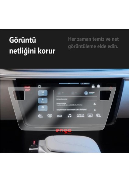 Togg T10F 8 Inç Kumanda Ekranı Mat Ekran Koruyucu Şeffaf indirimleri