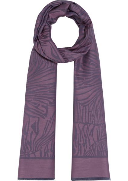 Gülkurusu Zebra Desenli Pamuk Ipek Şal fiyatları