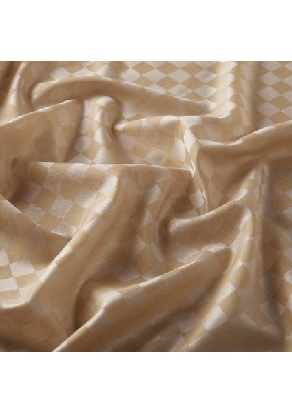 Gold Dama Desenli Pamuk Ipek Şal modelleri