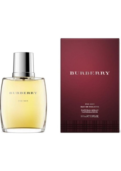 Burberry Classic For Men Edt 100 ml