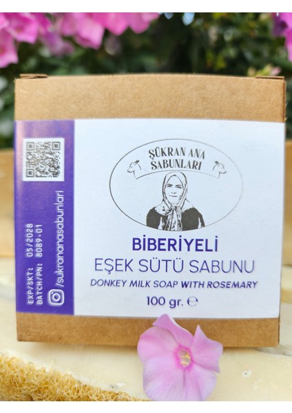 Biberiyeli Eşek Sütü Sabunu