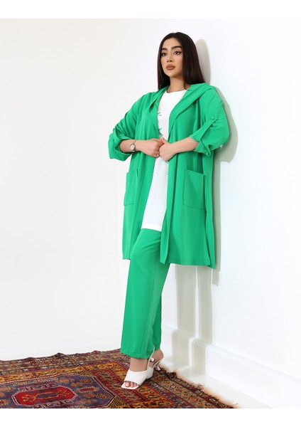 Kapüşonlu Yusufçuk Desen Takım indirimleri