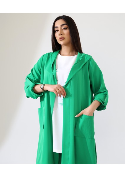 Kapüşonlu Yusufçuk Desen Takım