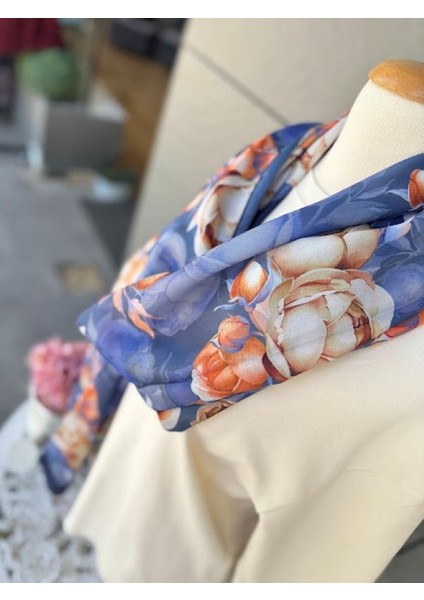 Harem Dijital Ipek Vual Şal modelleri