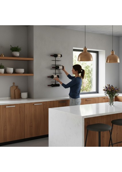 - Metal Şarap Rafı, Meşrubat Rafı, Şarap Rafı, Şişe Rafı