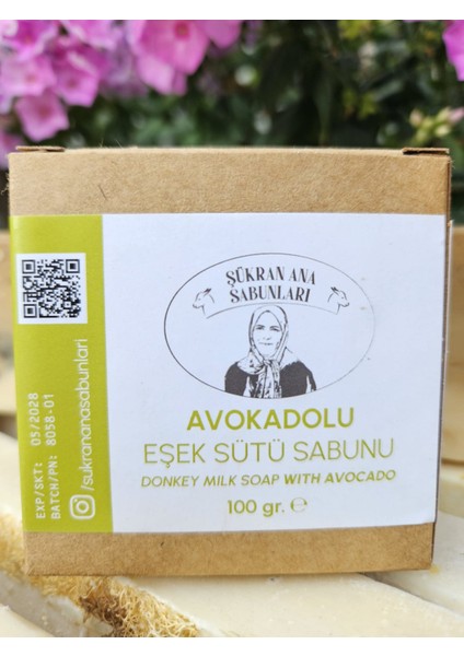 Avokadolu Eşek Sütü Sabunu
