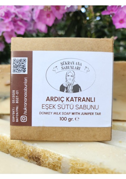 Katranlı Eşek Sütü Sabunu