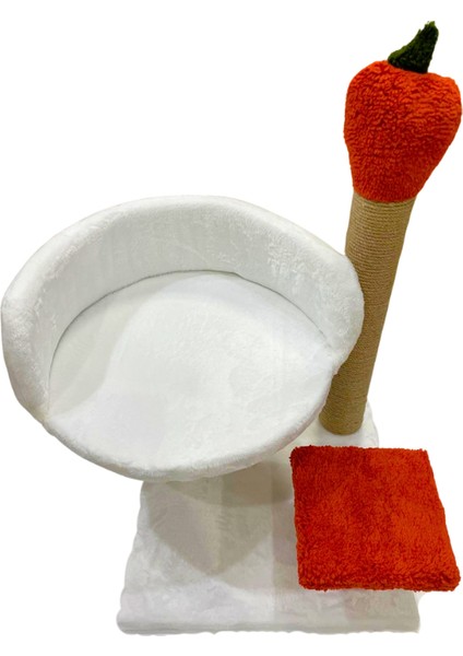 🍎 Şık ve Eğlenceli! Havuç Detaylı Peluş Kedi Tırmalama ve Dinlenme Tahtası – Kompakt, Konforlu ve Dayanıklı | Kediler Için Oyun, Tırmalama ve Rahat Dinlenme Alanı Sunan Modern ve Sevimli Tasarım 🐾 modelleri