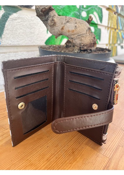 Örgü Desenli Fermuarlı Kartlık Cüzdan modelleri