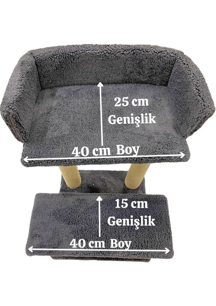 Kedinizin Yeni Gözdesi! 2 Katlı Peluş Kedi Tırmalama Yatma ve Dinlenme Tahtası – Modern Tasarım | Kediler Için Rahat Yatak, Eğlenceli Oyun Alanı ve Dayanıklı Tırmalama Imkanı Sunan Fonksiyonel Ürün indirimleri