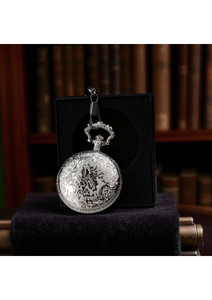 Kişiye Özel Kutulu Kapaklı Gümüş Köstekli Saat modelleri