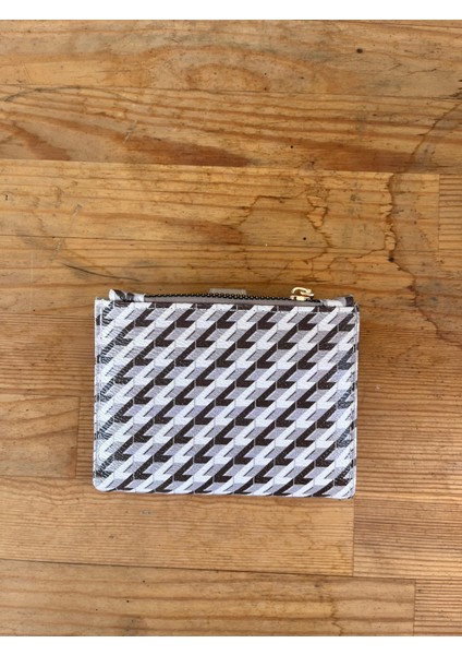 Örgü Desenli Fermuarlı Kartlık Cüzdan fiyatları