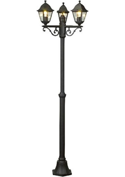 Siyah Varennes Alüminyum Direk Aydınlatma