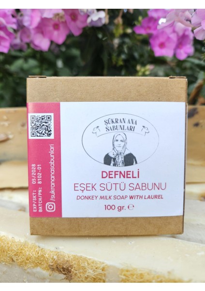 Defneli Eşek Sütü Sabunu