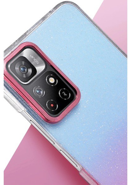 Allzey Newface Xiaomi Redmi Note 11 Pro Glossy Kapak - Mor fiyatları
