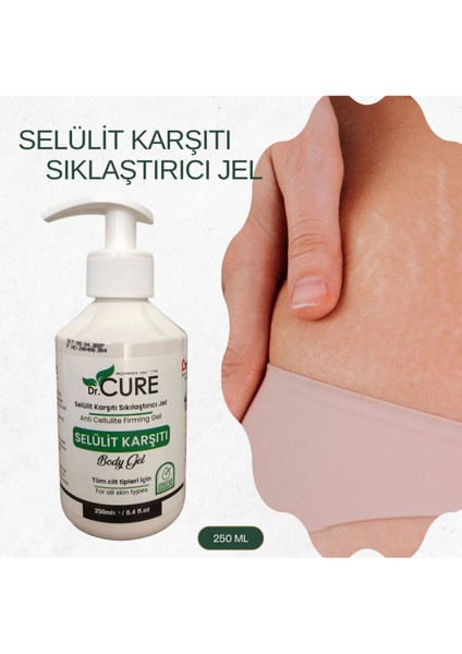 Selülit Giderici Jel 250 ml Unisex Bitkisel Ekstraktlı Sıkılaştırıcı ve Toparlayıcı fırsatları