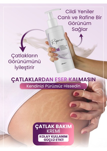 Çatlak Onarıcı Krem 200 ml Hamilelik Öncesi Sonrası Kadınlar İçin Doğal Yağlı Nemlendirici