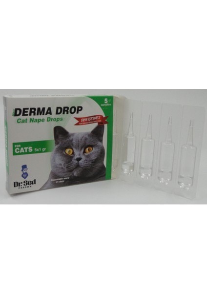 Dr. Sed Maxi Derma Kedi 5'li Damla Paketi 5 x 1 gr fiyatları