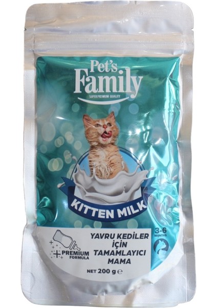 Cat Milk Kedi Süt Tozu Yavru Kediler Için Anne Sütü Destekli Süt Tozu
