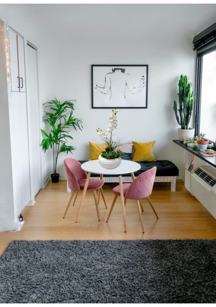 Ikili Beyaz Islak Orkide Aranjmanı Anneler Gününe Özel Yapay Çiçek Beyaz Saksıda 50 Cm. fırsatları