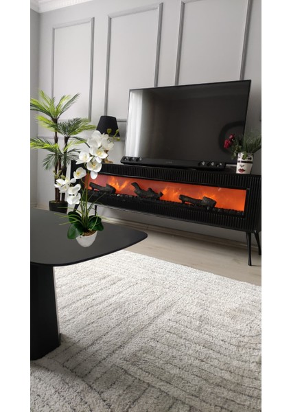 Ikili Beyaz Islak Orkide Anneler Gününe Özel Yapay Çiçek Beyaz Yakamoz Saksıda 50 Cm. modelleri