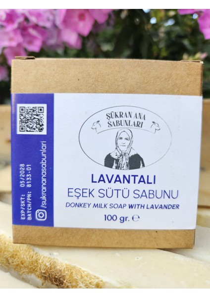 Lavantalı Eşek Sütü Sabunu