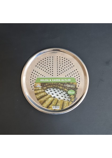 Dolma ve Yaprak Sarma Altlığı – Paslanmaz Çelik Tencere Altlığı 20 cm