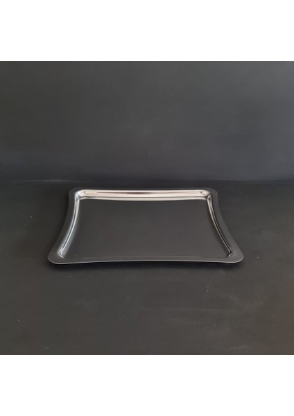 Paslanmaz Çelik Kahve Sunum Tepsisi 21X19 cm – Servis Tepsisi fiyatları