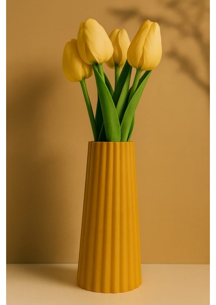 Beton Pampas Vazosu Çiçek Vazosu 19 cm fiyatları