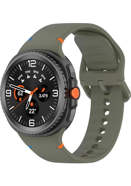 Galaxy Watch 6 Classic 46MM / Watch 8 40MM / Watch 8 44MM Uyumlu Silikon Kordon - Galaxy Kordon