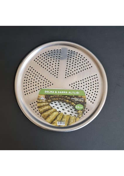 Dolma ve Yaprak Sarma Altlığı – Paslanmaz Çelik Tencere Altlığı 24 cm