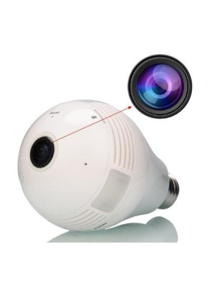 2 Mp 1080P Kablosuz Ampul Kamera Xmeye