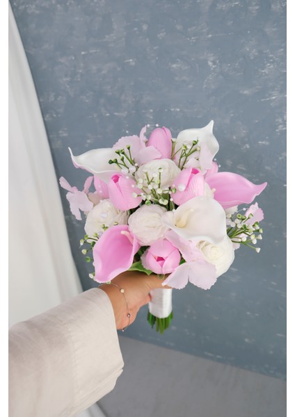 Islak Lale Gala Gelin Çiçeği modelleri