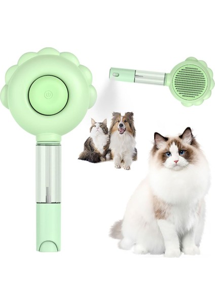 Basmalı Telli Su Sprey Hazneli Hayvan Fırçası 2in 1 fırsatları