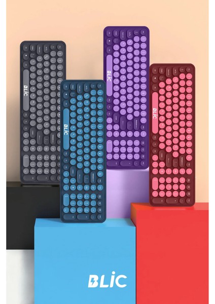 Kablosuz Klavye Mouse Set Ev Ofis Iş Yeri Kablosuz Klavye Mouse Seti 2.4 Ghz Bkb6 modelleri