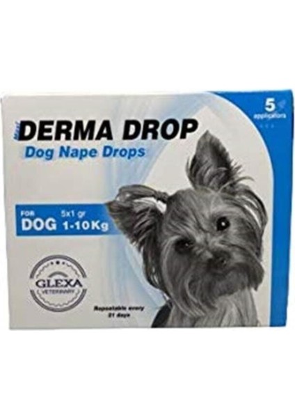 Köpekler Için Maxi Derma Drop 5x1 1-10 kg