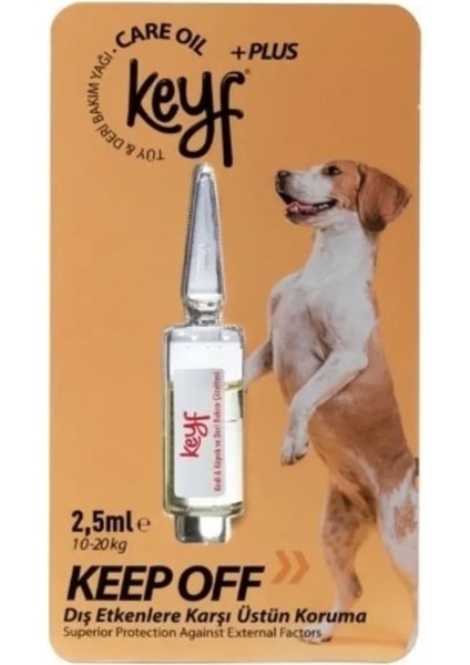 Köpek Tüy ve Deri Bakım Yağı 2.5ml
