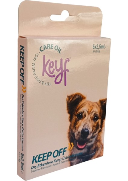 Kedi Köpek ve Kemirgenler Için Bitkisel Bit Pire ve Kene Etkili 5x1 ml Flakon