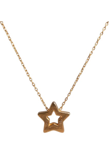 925 Ayar Gümüş Yıldız Çharm Kadın Kolye fiyatları