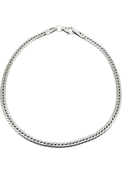 925 Ayar Gümüş Balık Sırtı Bileklik Erkek fiyatları