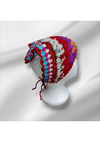 Çok Renkli Bohem Örgü Bandana fırsatları